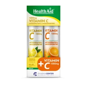 H/AID Eff. Vit. C1000mg Lemon 20tabs CΟΜΒΟ PACK Vit. C1000mg Orange 20tabs