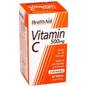 H/AID VIT-C 500mg (μασώμεvη) 100tabs -economy